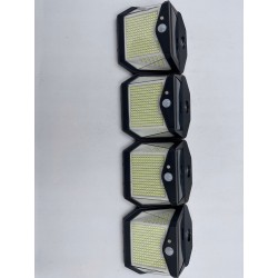 Outlet Vanranger Zewnętrzna lampa solarna z czujnikiem ruchu 4 sztuki