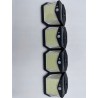 Outlet Vanranger Zewnętrzna lampa solarna z czujnikiem ruchu 4 sztuki