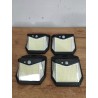 Outlet Vanranger Zewnętrzna lampa solarna z czujnikiem ruchu 4 sztuki