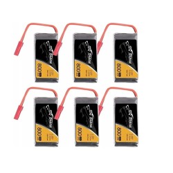 Outlet 6 szt Zestaw Baterie Akumulatorki Tattu 800mAh 25 C Rc wtyczka JST