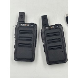 Retevis RT619 Walkie Talkie, Ładowalne Radiotelefon PMR446 Duży Zasięg