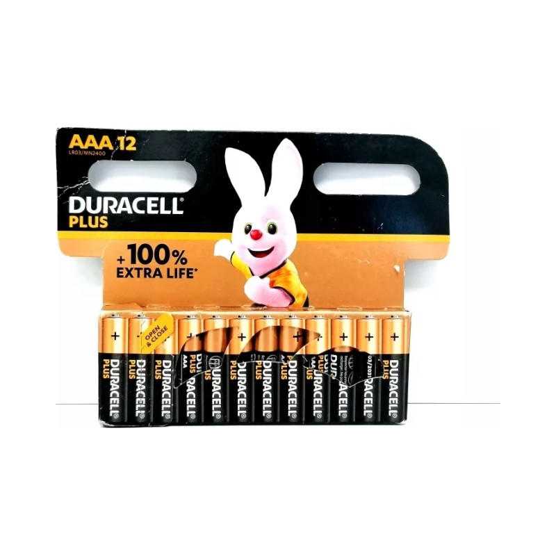 Outlet Bateria alkaliczna Duracell AAA (R3) 12 szt.