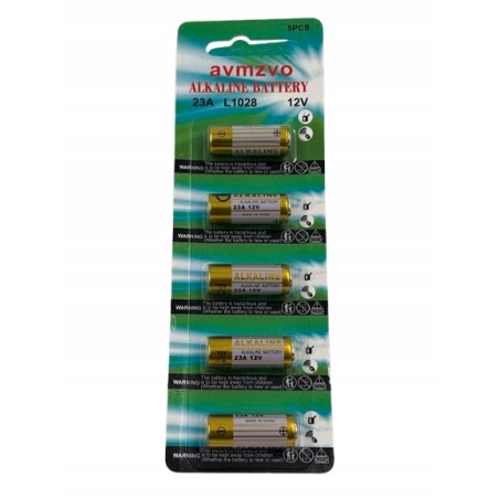 Outlet Avmzvo Baterie alkaliczne 23A 12 V L1028 napięcie 12V 5 szt