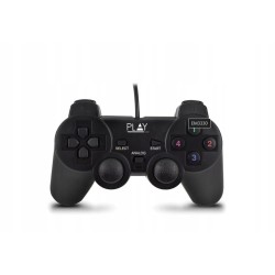 Outlet Przewodowy gamepad analog PL3330 USB do PC plug&play 13 przycisków