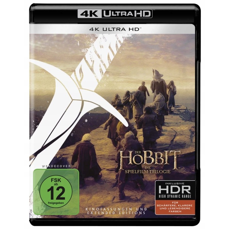 Outlet Der Hobbit. Die Spielfilm Trilogie płyta Blu-ray 4K