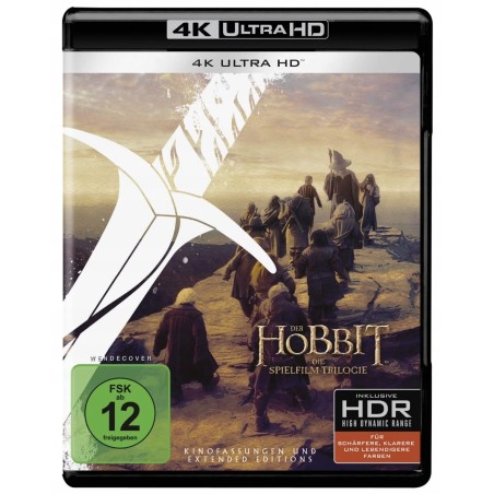Outlet Der Hobbit. Die Spielfilm Trilogie płyta Blu-ray 4K