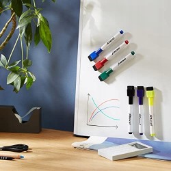 Outlet Marker suchościeralny wielokolorowy Rexel 6 szt.