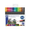 Outlet STAEDTLER Flamastry dwustronne permanentne 18 kol