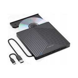 Outlet Origbelie zewnętrzna nagrywarka DVD/CD USB 3.0 8w1 BT669 plug&play