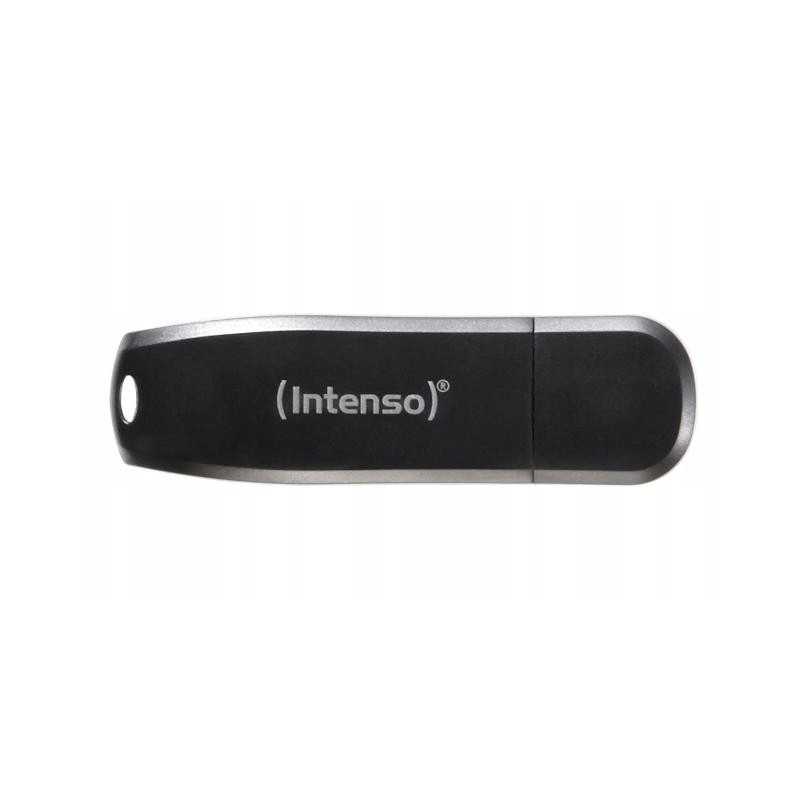 Outlet Pendrive Intenso Speed Line 64 GB USB 2.0 czarny zapis 20 MB/s