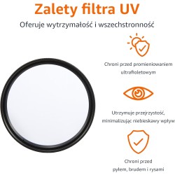 Outlet Amazon CF26N52 Filtr blokujący promieniowanie UV średnica 52mm