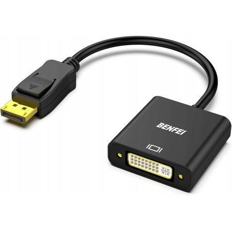 Outlet BENFEI konwerter DisplayPort na DVI 1 szt 1920 x 1200/1080p Full HD