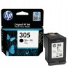 Outlet Oryginalny Tusz HP 305 Czarny 3YM61AE poj. 2 ml wydajność 120 stron