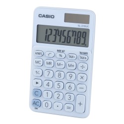 Outlet Kalkulator biurowy Casio SL-310UC-LB zasilanie słoneczne kompaktowy