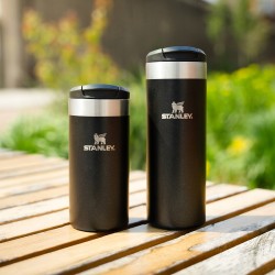 Outlet Kubek termiczny Stanley AEROLIGHT czarny stal nierdzewna 350 ml