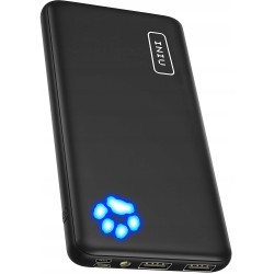 Outlet Powerbank INIU 10000 mAh czarny napięcie 5 V USB type A/C 3.0 A