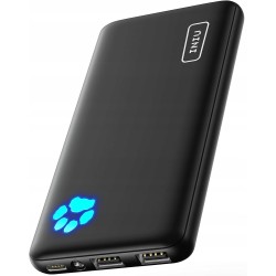 Outlet Powerbank INIU 10000 mAh czarny napięcie 5 V USB type A/C 3.0 A