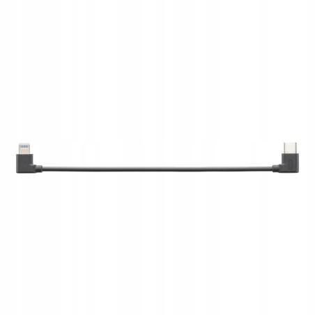 Outlet Kabel DJI USB typ C - Apple Lightning dł. kabla 0,15 m czarny