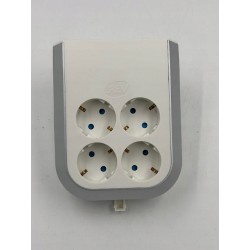 USZKODZONY Gniazdo Elektryczne rozgałęźnik REV biały max 3500 W IP20 16 A