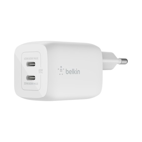 Outlet Ładowarka Belkin BELKIN 65W DUAL USB C GAN BELKIN 65W DUAL USB C GAN