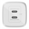 Outlet Ładowarka Belkin BELKIN 65W DUAL USB C GAN BELKIN 65W DUAL USB C GAN