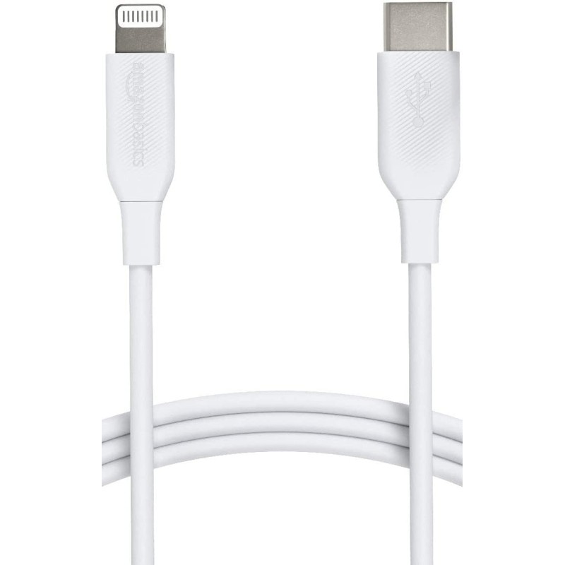Outlet Zestaw kabli USB typ C - Apple Lightning AmazonBasic max 480 Mbit/s