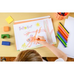 Outlet Kredki świecowe dla dzieci BIC Kids Plastidecor pudełko 12 sztuk