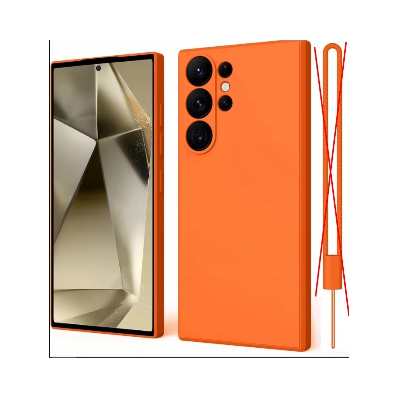 Outlet OORDA etui kompatybilne z Samsung Galaxy S24 Ultra 5G elastyczne