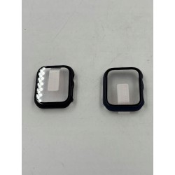 JZK 2 etui z osłoną ze szkła hartowanego do Apple Watch Series 9/8/7 41 mm