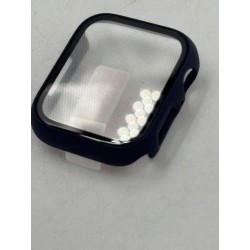 JZK 2 etui z osłoną ze szkła hartowanego do Apple Watch Series 9/8/7 41 mm