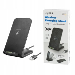 Outlet Logilink Sieciowa Ładowarka Indukcyjna bezprzewodowa 15W QI Szybka