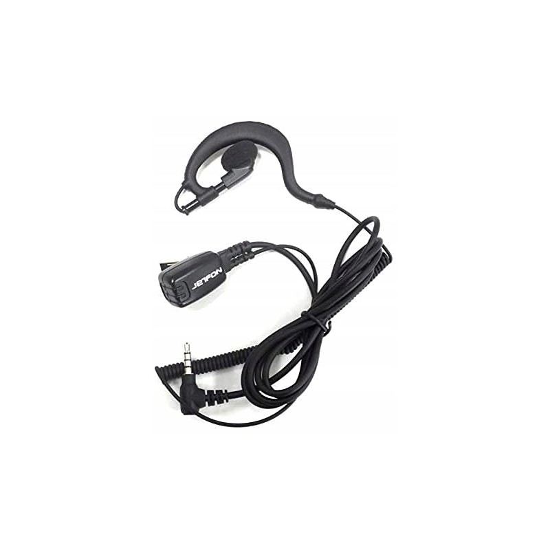 USZKODZONY Jetfon BR-1704 E/C Zestaw słuchawkowy z mikrofonem i haczykiem