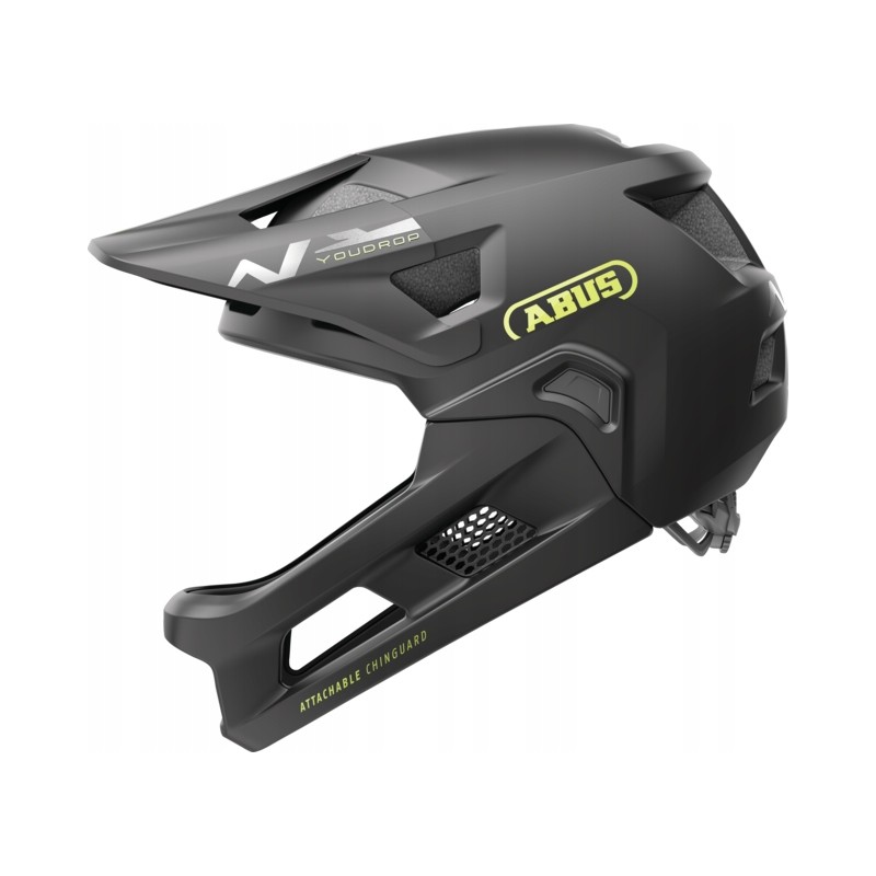 Abus kask rowerowy z gardą YOUDROP FF velvet black S