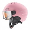 Kask Uvex 51 - 55 cm 51-55 cm różowy