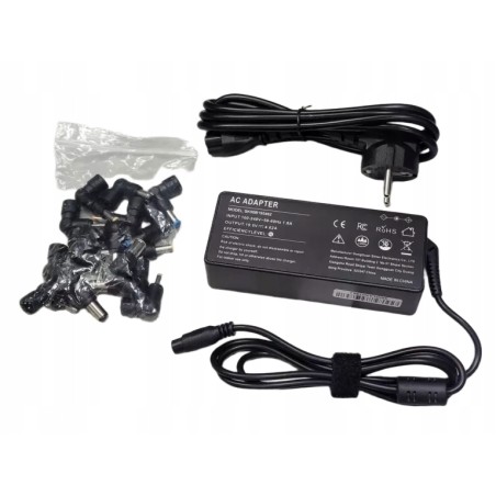 ŁADOWARKA ZASILACZ DC 19.5V 4.62A SK90B195462 + 16 KOŃCÓWEK