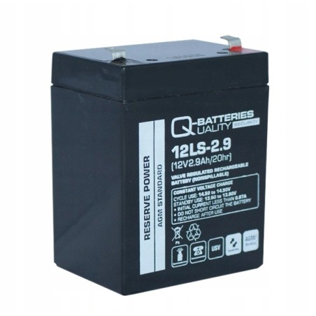 Outlet Akumulator AGM 12V 2.9Ah sprzęt medyczny