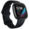 USZKODZONY Smartwatch Fitbit Sense bluetooth 455 mAh czarny pulsometr