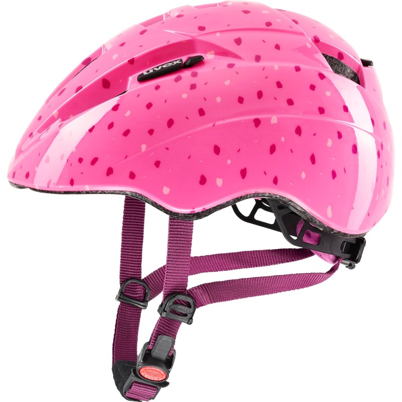 Kask rowerowy dziecięcy UVEX Kid 2 pink confetti 46-52 cm