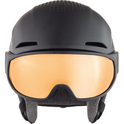 Kask Narciarski Zimowy Alpina Alto Q-Lite Black Matt (Gold Mirror) 55-59