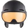 Kask Narciarski Zimowy Alpina Alto Q-Lite Black Matt (Gold Mirror) 55-59