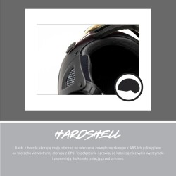 Kask Narciarski Zimowy Alpina Alto Q-Lite Black Matt (Gold Mirror) 55-59