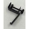 Uchwyt na słuchawki mocowany do biurka aluminiowy składany 120x84x30 mm