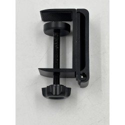 Uchwyt na słuchawki mocowany do biurka aluminiowy składany 120x84x30 mm