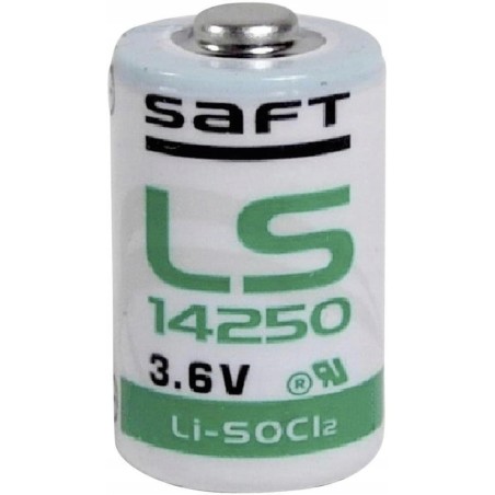 Wysokopojemnościowa jednorazowa bateria litowa SAFT LS 14250 1/2 AA 3,6 V