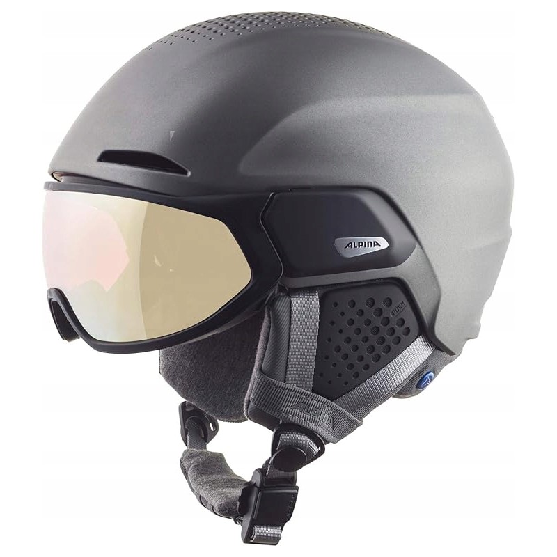 Kask narciarski Alpina Alto QV Vario Gunmetal Matt M 55-59cm
