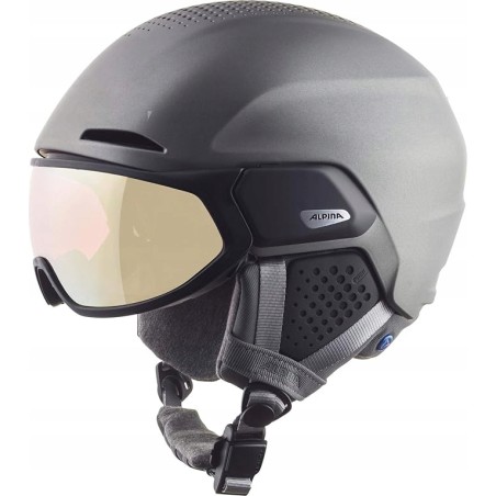 Kask narciarski Alpina Alto QV Vario Gunmetal Matt M 55-59cm