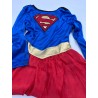 Kostium przebranie Superman Amscan r. 110-116 4-6l sukienka 3 elem. OPIS