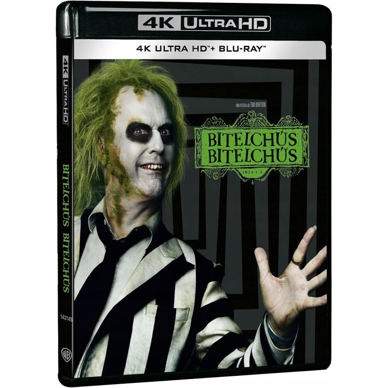 Outlet Beetlejuice Beetlejuice edycja 4K Ultra HD + Blu-ray reż. Tim Burton