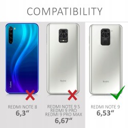 Kwmobile etui do Xiaomi Redmi Note 9 różowy lekki ochrona przed uderzeniami