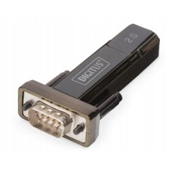 Outlet Adapter DIGITUS DA-70156 USB-A męski RS-232 FTDI / FT232RL męski